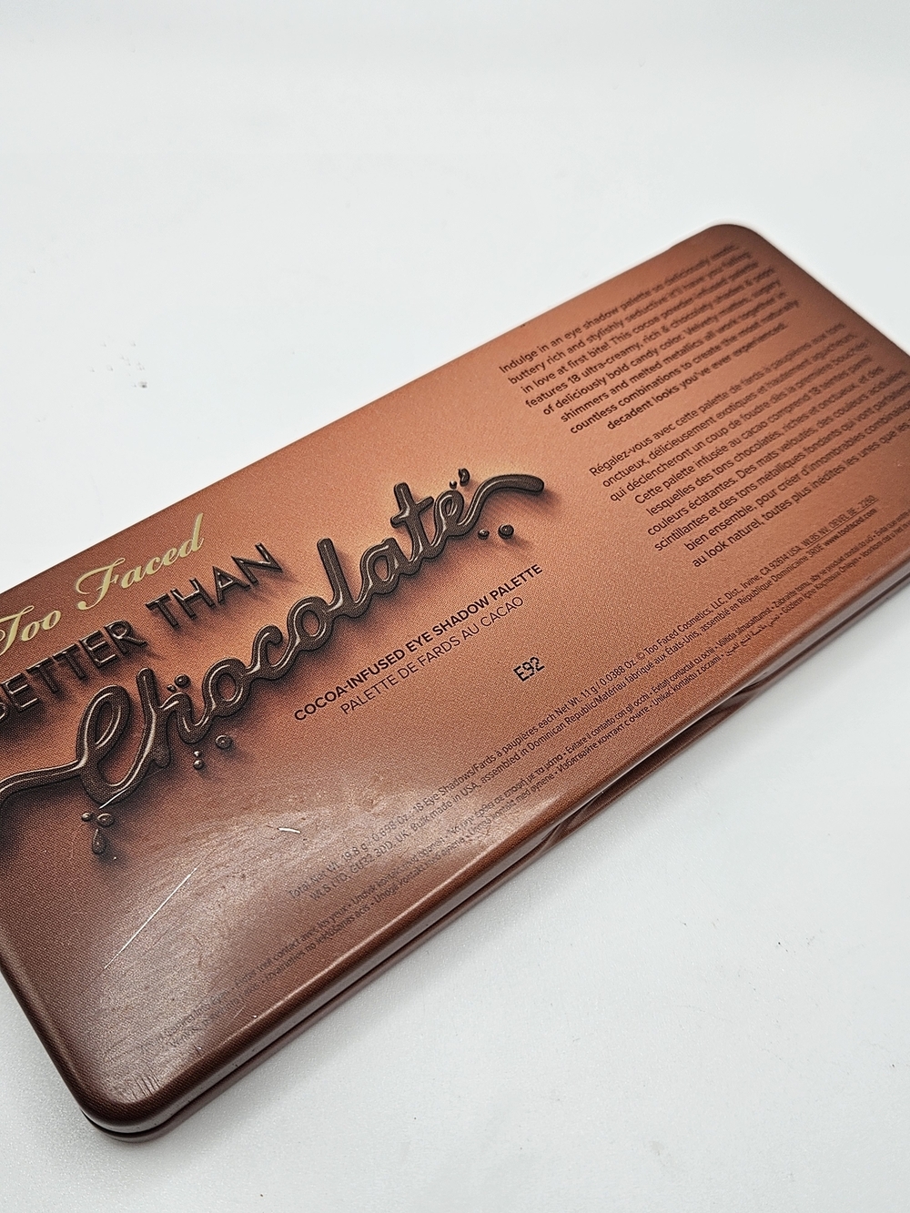 Too Faced Better Than Chocolate Cocoa Infused Eyeshadow Palette - Picture 4 of 4